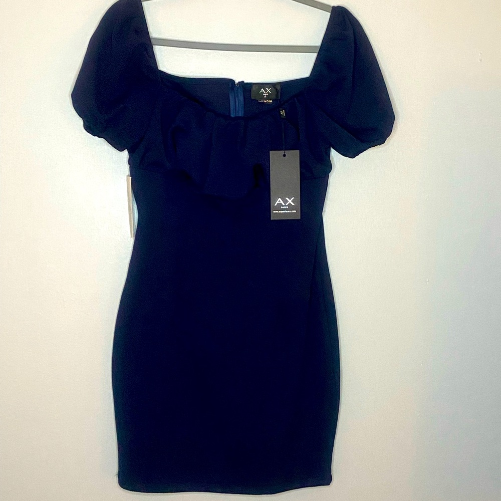 New Ax Paris Dress Navy Blue
